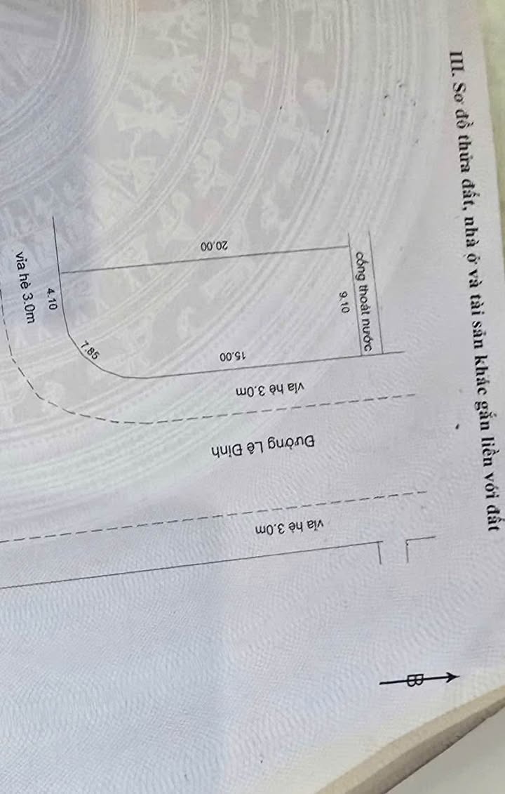 Đất 2 mặt tiền Lê Đỉnh - Tùng Lâm 176m² giá 8.8 tỷ - Vị trí kinh doanh đắc địa!