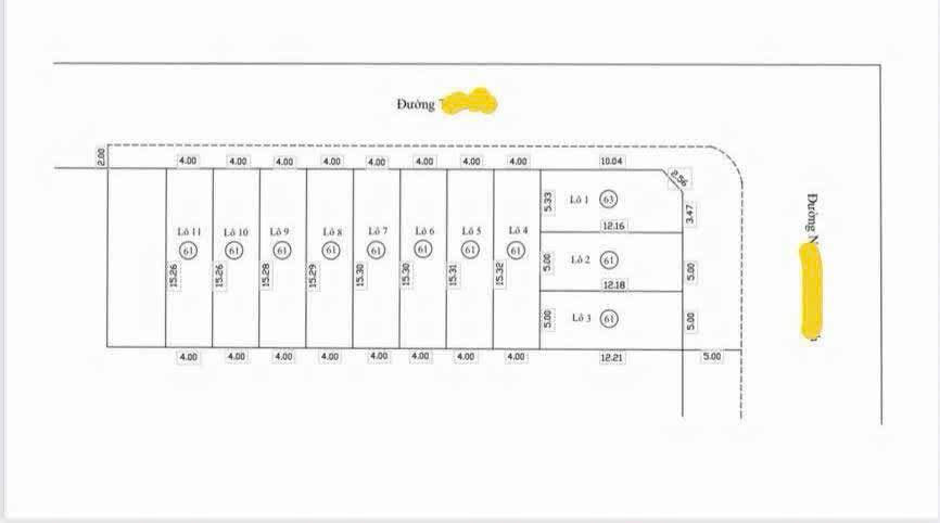 Đất mặt tiền đường Thi Sách, Hải Châu, Đà Nẵng 61m² - Vị trí đắc địa cho kinh doanh!