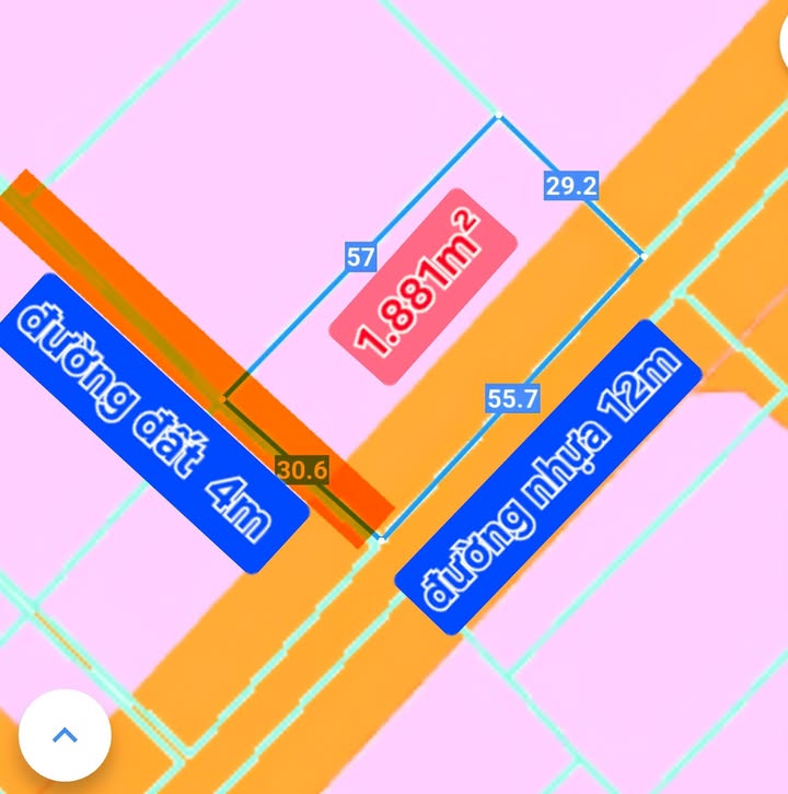 Đất nông nghiệp 1881m² Bà Điểm, Hóc Môn chỉ 26.334 tỷ - Đầu tư sinh lời ngay!