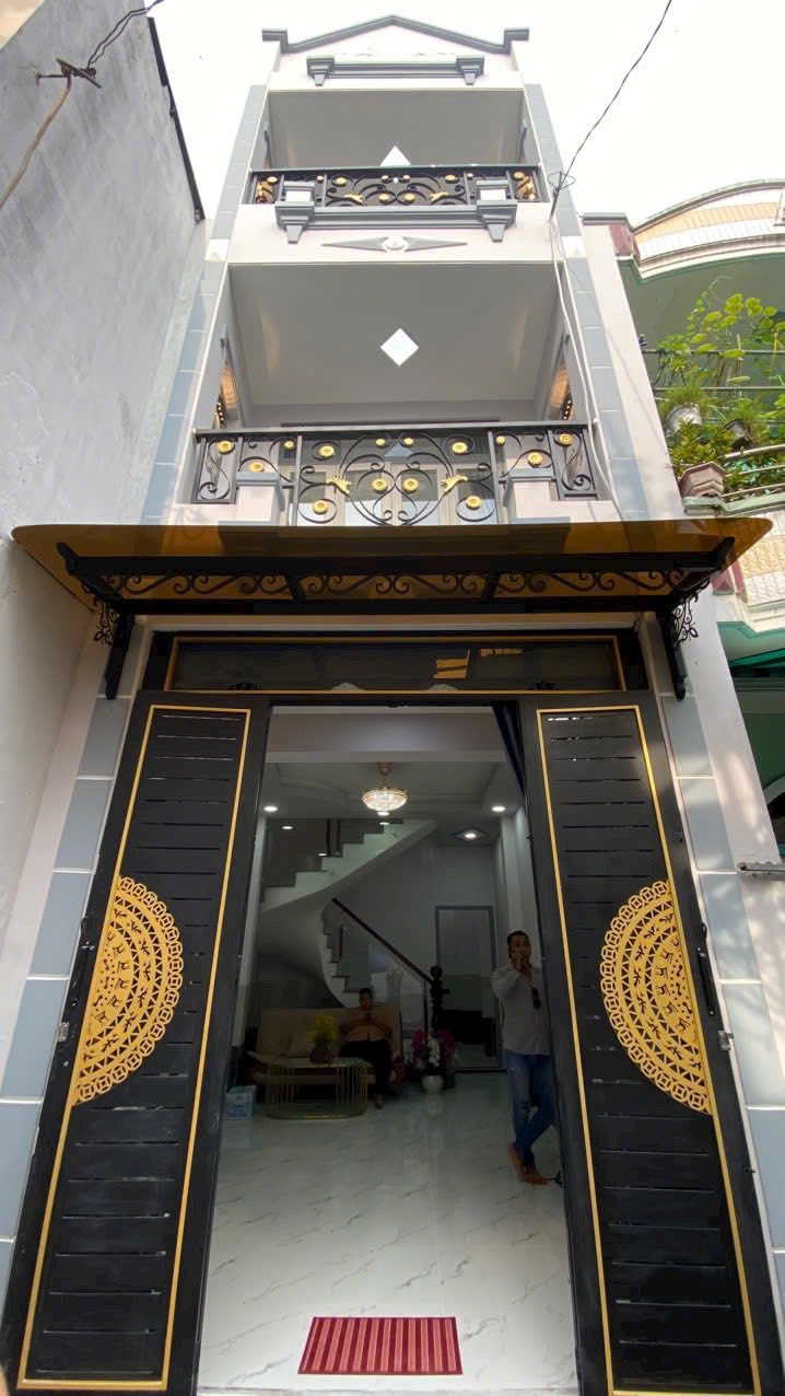 Nhà bán đường Bình Đông, P15, Q8 - Diện tích 33m² giá 4.68 tỷ - Sổ hồng riêng, vào ở ngay!
