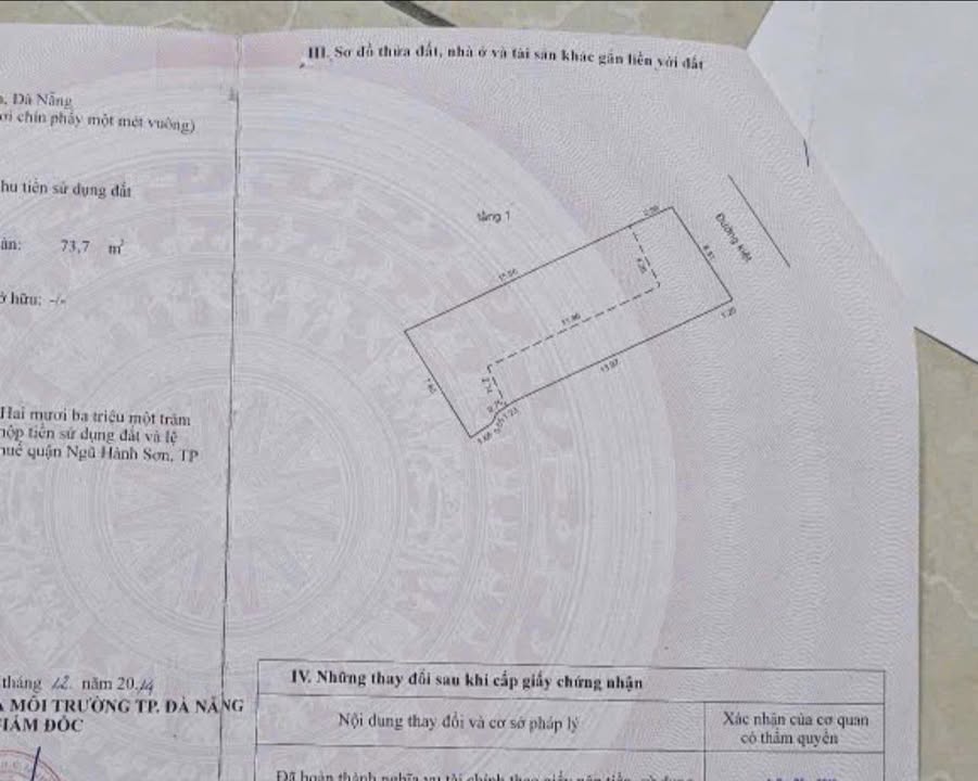 Lô đất kiệt ô tô 129m² đường Nguyễn Duy Trinh, Ngũ Hành Sơn - Giá chỉ 4 tỷ!