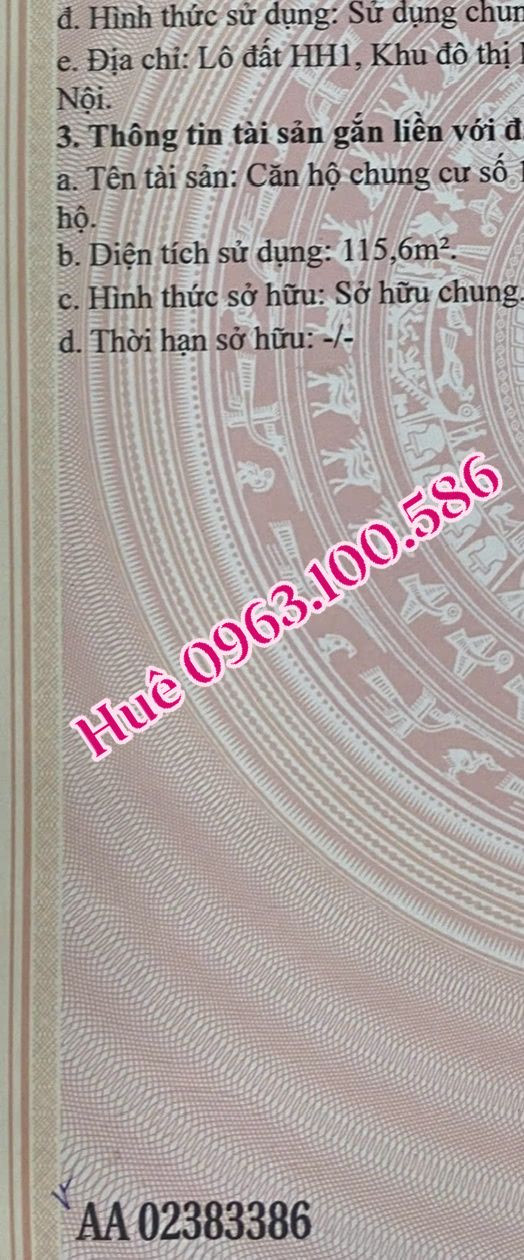 Căn hộ The Sun Mễ Trì 115.6m² giá 10.3 tỷ - Sổ hồng chính chủ sẵn sàng giao dịch!