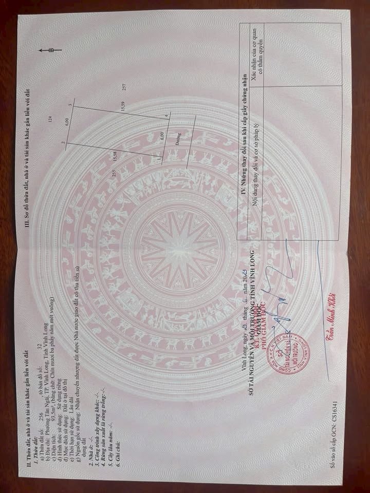 Đất nền Tân Ngãi TP Vĩnh Long 86m² giá 600 triệu - Cơ hội đầu tư tuyệt vời!