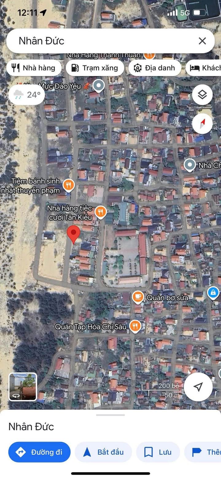 Đất ở Nhân Trạch, Bố Trạch 200m² giá 1.3 tỷ - Tiềm năng đầu tư hấp dẫn!