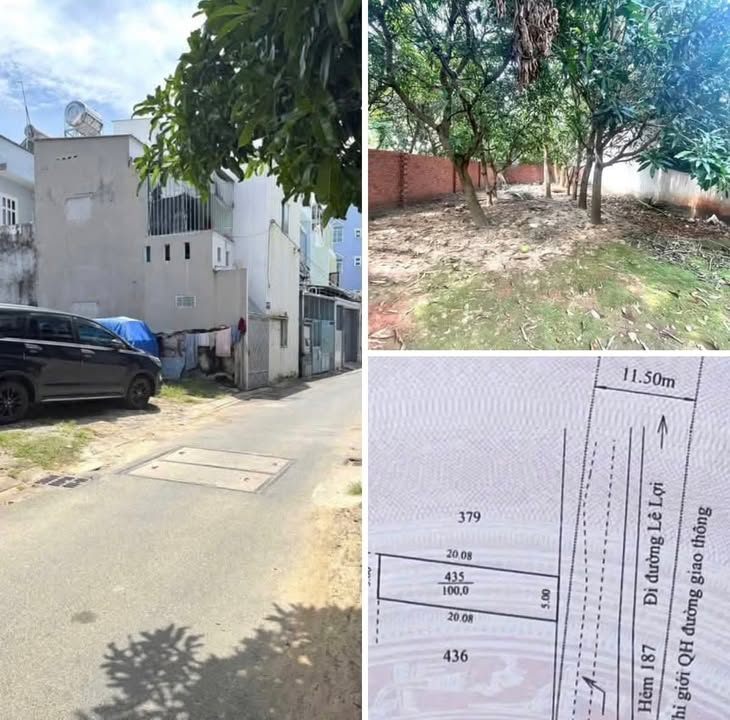 Đất nền hẻm ô tô Lê Lợi, Vũng Tàu, 100m² - Cơ hội đầu tư tuyệt vời!