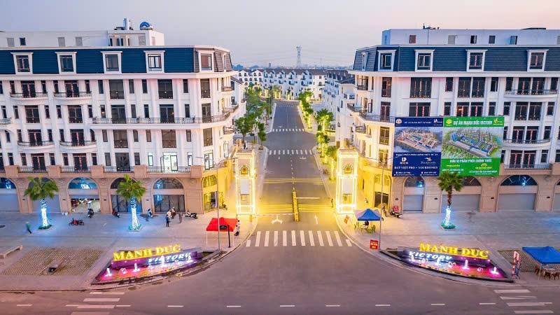 Biệt thự song lập Mạnh Đức, Từ Sơn 170m² giá 15.3 tỷ - Thiết kế hiện đại, phong thủy tốt!