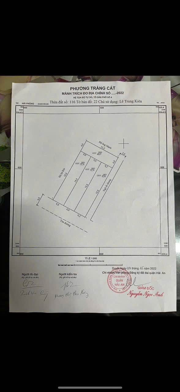 Đất nền mặt đường Cát Khê, Tràng Cát 75m² - Đầu tư sinh lời, tiện lợi cho kinh doanh