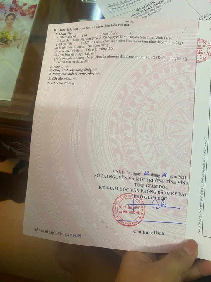 Đất mặt đường KD Trung Kiên Yên Lạc 148m² - Đầu tư sinh lời ngay!