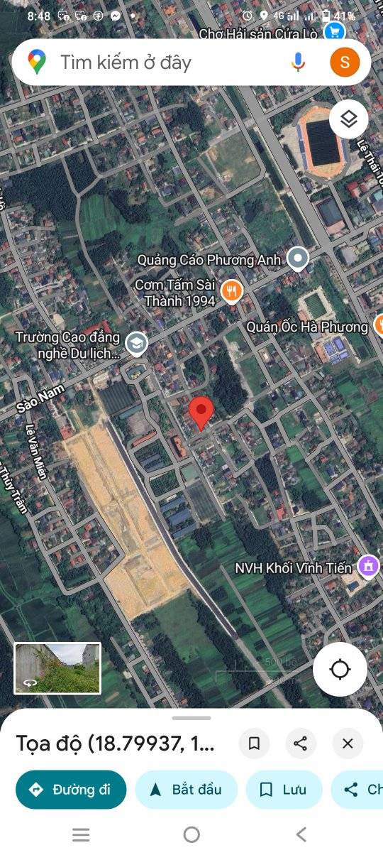 Đất nền Nghi Thu Cửa Lò 143m² - Cơ hội đầu tư tuyệt vời!