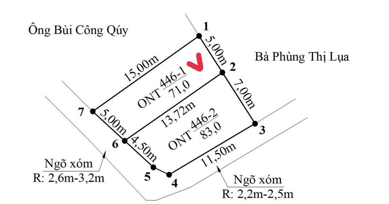 Lô đất FO An Thắng, An Lão 71m² giá 700 triệu - Đầu tư sinh lời ngay!