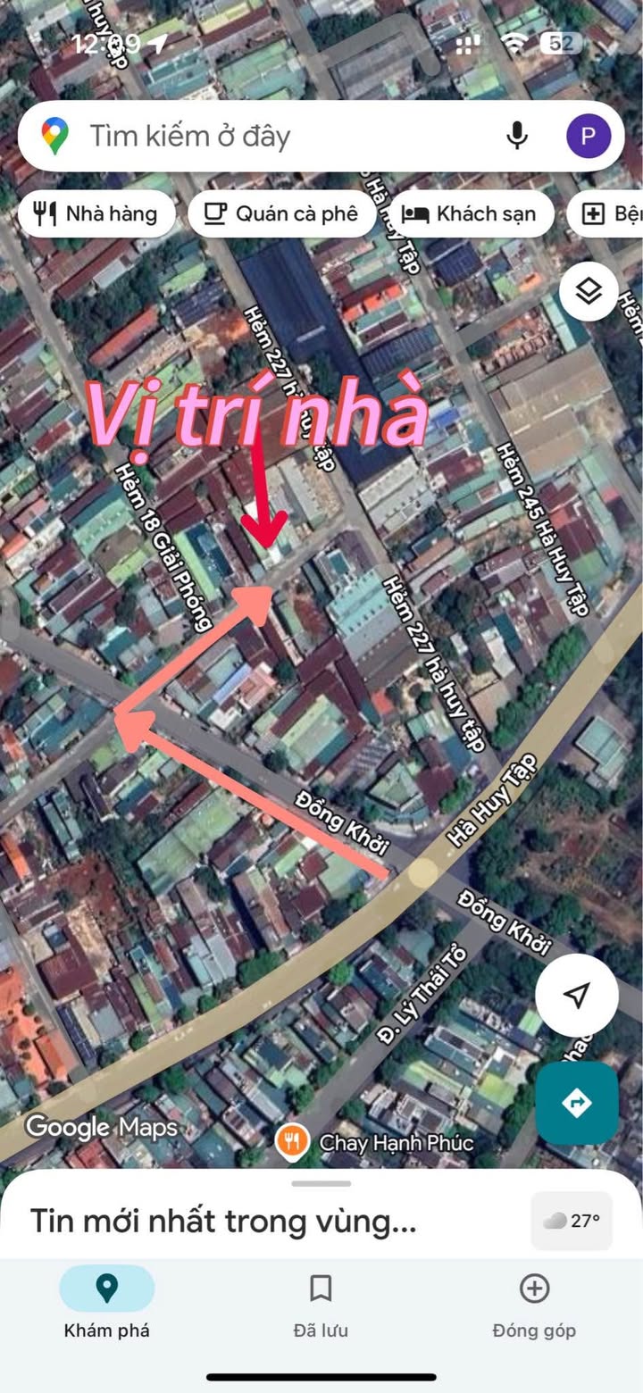 Nhà mặt tiền Nguyễn Đình Hoàng Buôn Ma Thuột 240m² giá 5.2 tỷ - Sổ đỏ chính chủ!