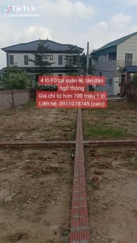 Đất nền Tân Dân Sóc Sơn 91m² giá 700 triệu - Cơ hội đầu tư tuyệt vời!