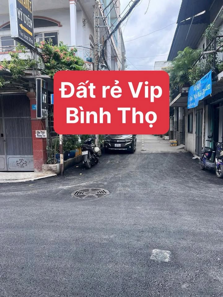 Đất nền góc 2 mặt tiền Bình Thọ, Thủ Đức giá 6 tỷ - Vị trí vàng cho đầu tư!