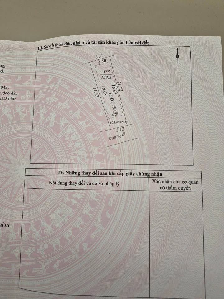 Đất nền Hiệp Hòa Bắc Giang 123m² giá 700 triệu - Sổ đỏ chính chủ!