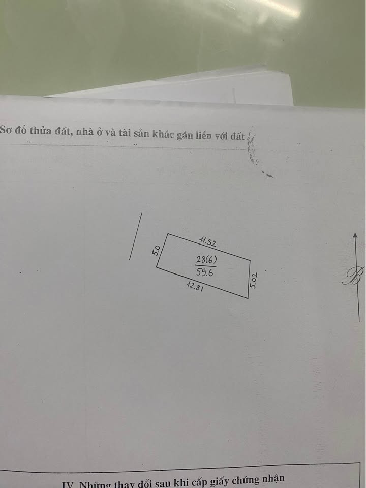 Đất có nhà tại Đại Áng, Thanh Trì 59.6m² giá 5.7 tỷ - Cần tiền bán gấp!