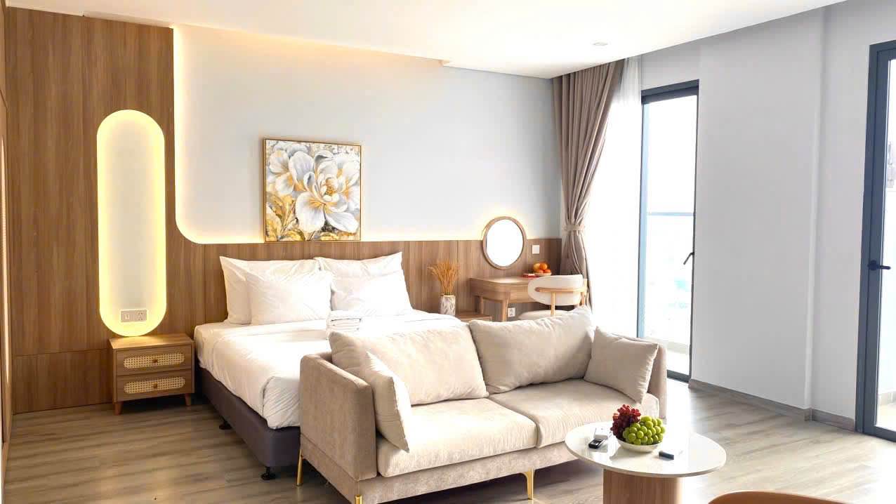 Căn hộ Studio Marina Suites Nha Trang 44m² giá 14 triệu - Full nội thất sang trọng!