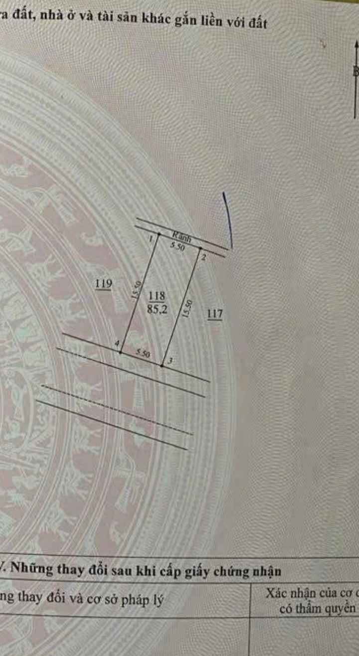 Đất dịch vụ Thăng Long 9, Lai Xá, Hoài Đức 85.2m² - Vị trí vàng, tiềm năng đầu tư cao!