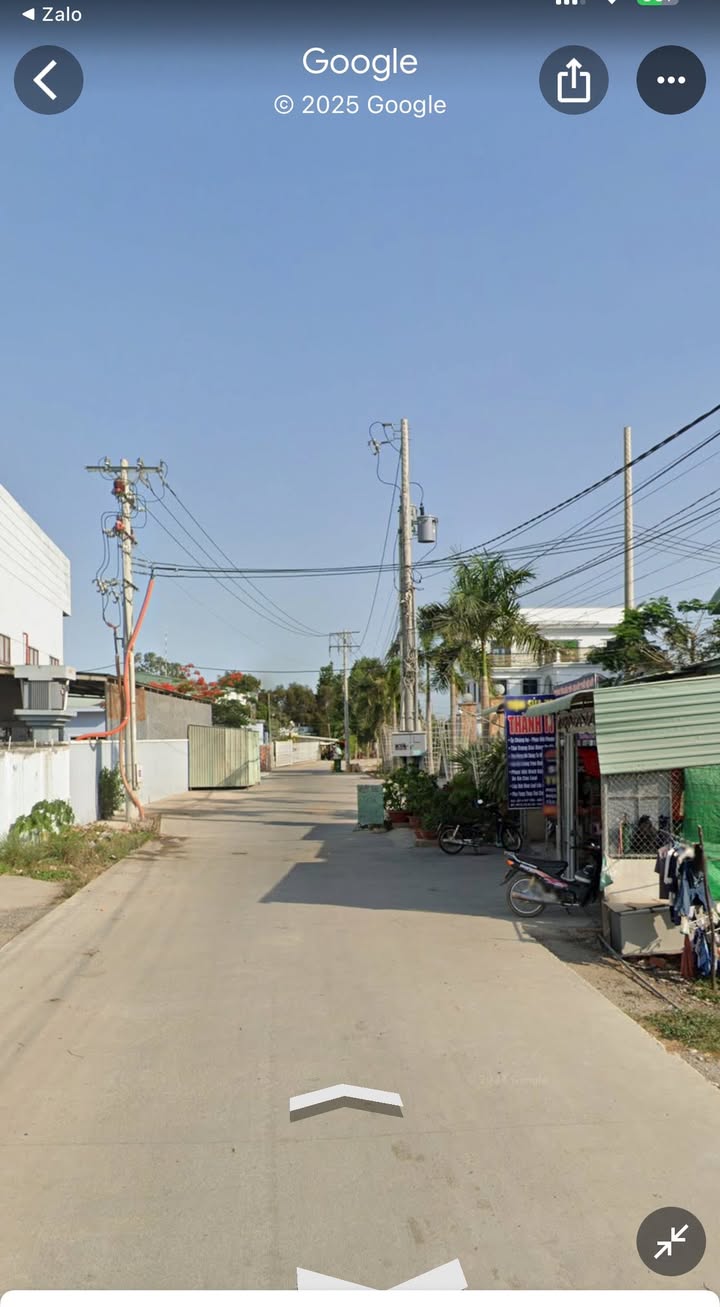 Đất nền 316m² mặt tiền đường ấp 4 Mỹ Yên, Bến Lức - 5 tỷ, sẵn xây dựng!