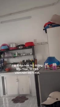 Nhà 1 trệt 1 gác lửng hẻm 142 đường Mậu Thân Trà Vinh 100m² giá 1.4 tỷ - Chính chủ bán gấp!