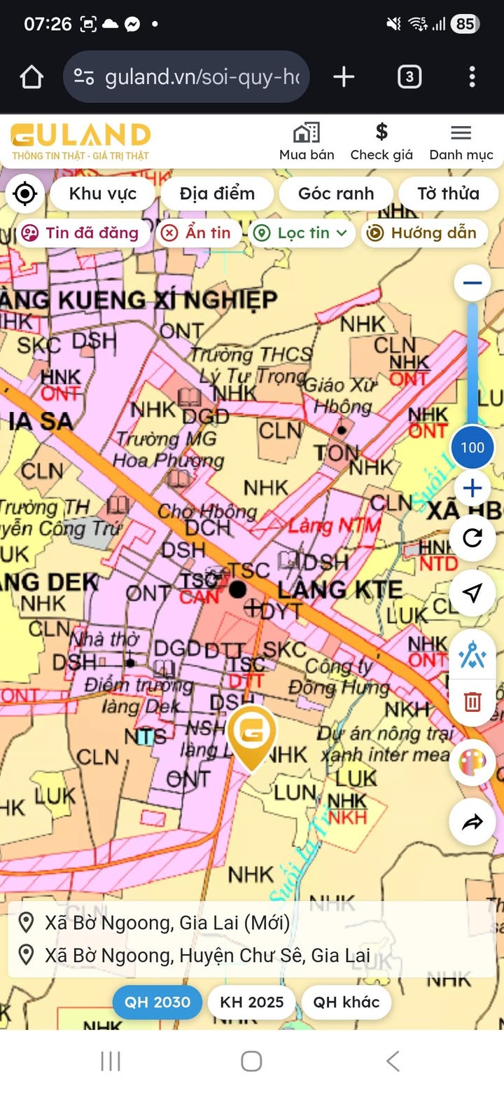 Đất mặt đường Tỉnh lộ H Bông, Chư Sê, 450m² chỉ 179 triệu - Đầu tư sinh lời ngay!