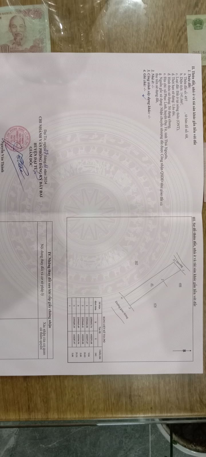 Nhà 3 tầng khu Cẩm 3, xã Phục Linh, 141.6m² giá 1.1 tỷ - Cần bán gấp!