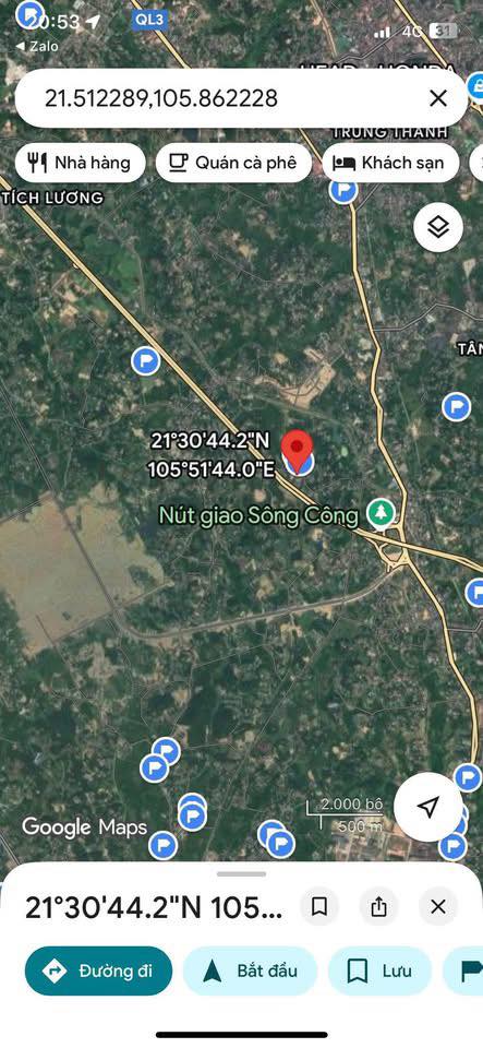 Đất nền xã Tân Quang Sông Công 400m² giá chỉ 1 tỷ - Cơ hội đầu tư tuyệt vời!