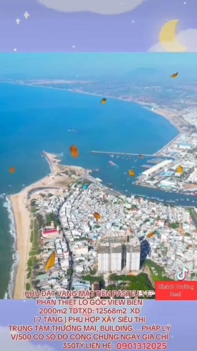 Đất vàng mặt tiền đường Pasteur, Phan Thiết 2000m² giá 350 tỷ - Cơ hội đầu tư hiếm có!