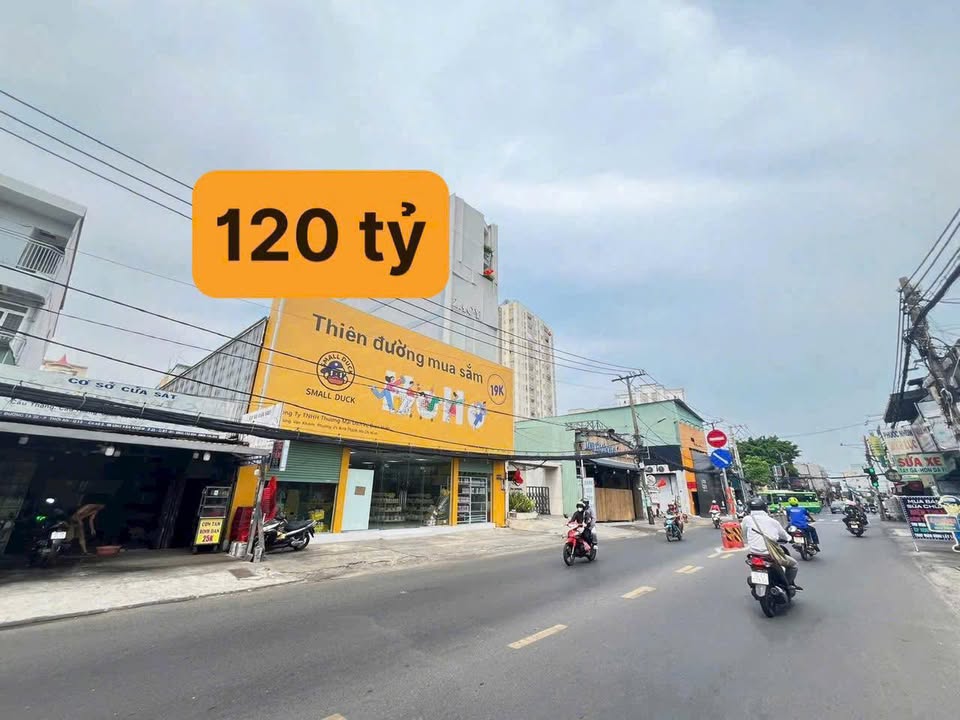 FrontHouse đường Ung Văn Khiêm quận Bình Thạnh 550m² giá 120 tỷ - Mặt tiền kinh doanh đắc địa!
