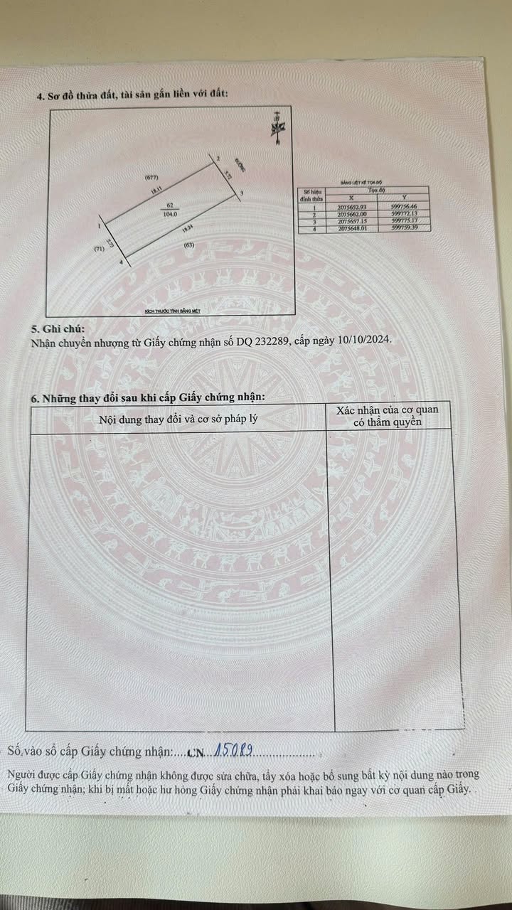 Đất ở Nghi Phong, Nghi Lộc 104m² giá 1.3 tỷ - Hướng Đông Bắc, nở hậu đẹp!