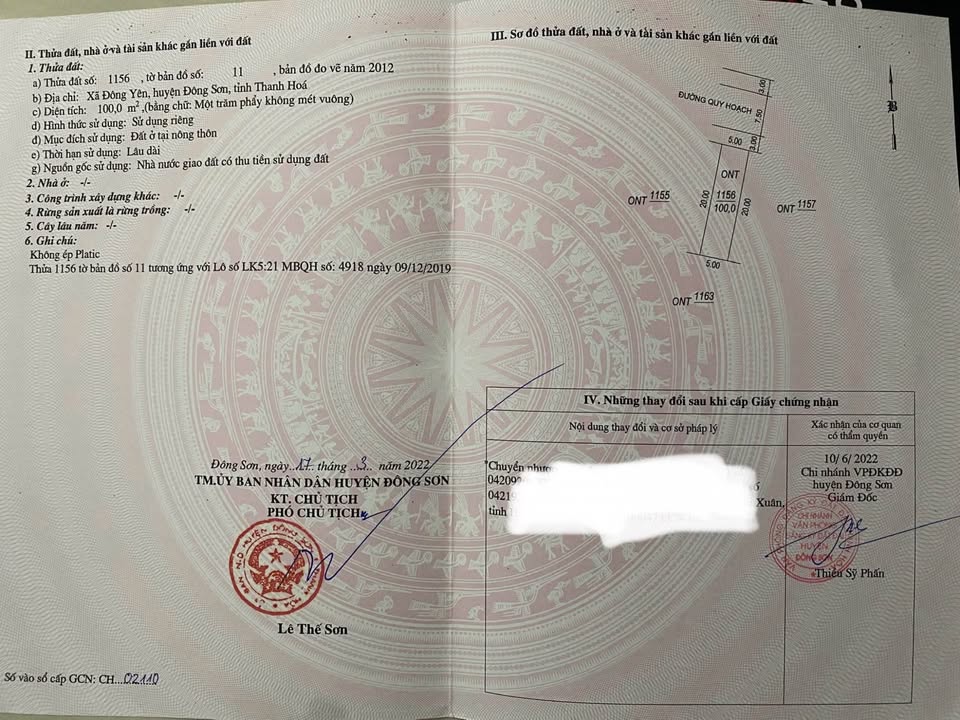 Đất nền chính chủ Đông Yên 100m² giá thỏa thuận - Cơ hội đầu tư hấp dẫn!