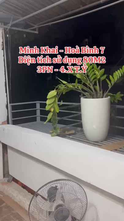 Căn hộ Tập thể Hòa Bình 7, Minh Khai, Hai Bà Trưng 33m² chỉ 4 tỷ - Full nội thất, sẵn sàng vào ở!