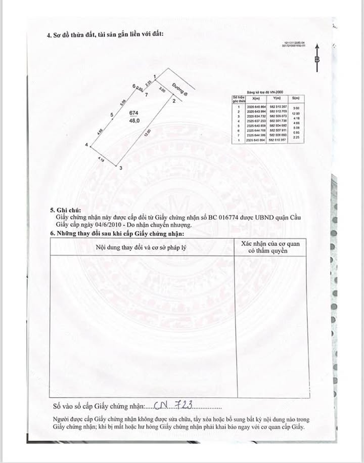 Đất ngõ 255 Nguyễn Khang, Cầu Giấy 48m² giá 9.5 tỷ - Cơ hội vàng đầu tư!