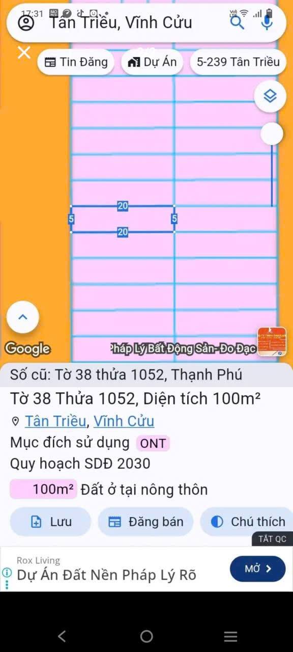 Lô đất KDC Lavender, Tân Triều, Biên Hòa - Đầu tư sinh lời chỉ với 1.8 tỷ