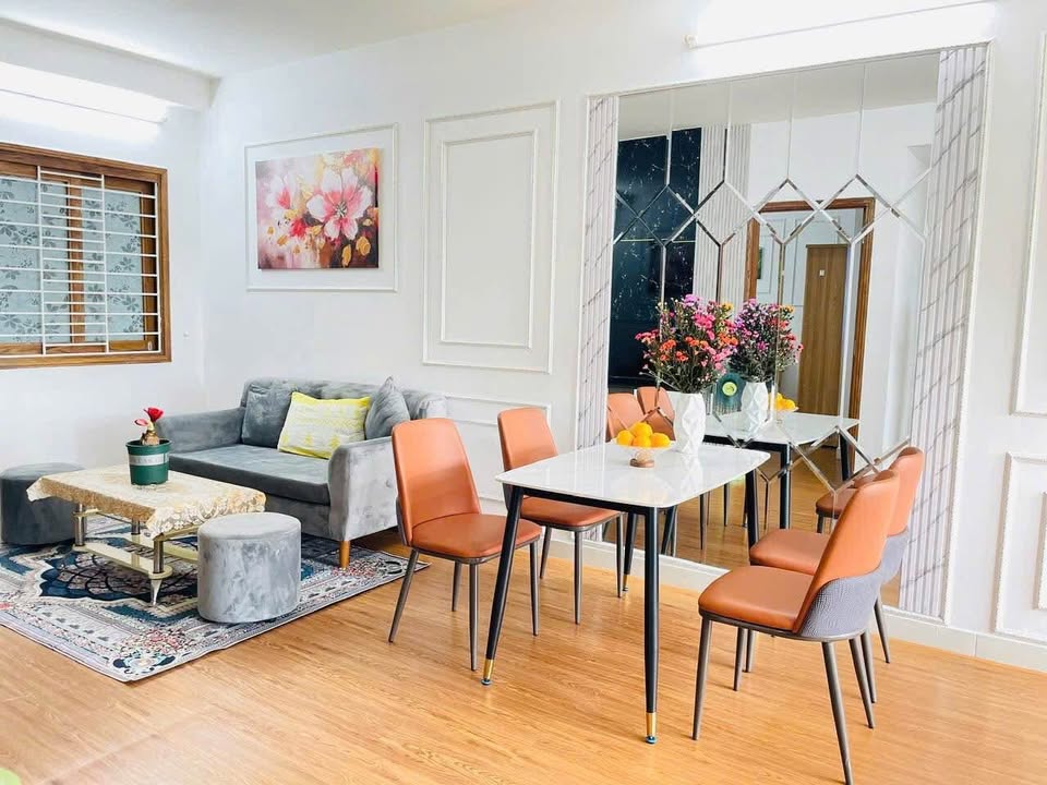 Chung cư Vĩnh Điềm Trung Nha Trang 60m² giá 8 triệu - Nội thất đầy đủ, view vườn!