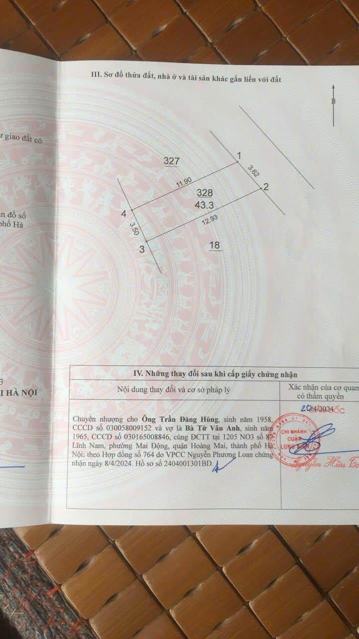 Đất nền Phúc Lợi Long Biên 43m² giá 7.66 tỷ - Tiềm năng đầu tư vượt trội!