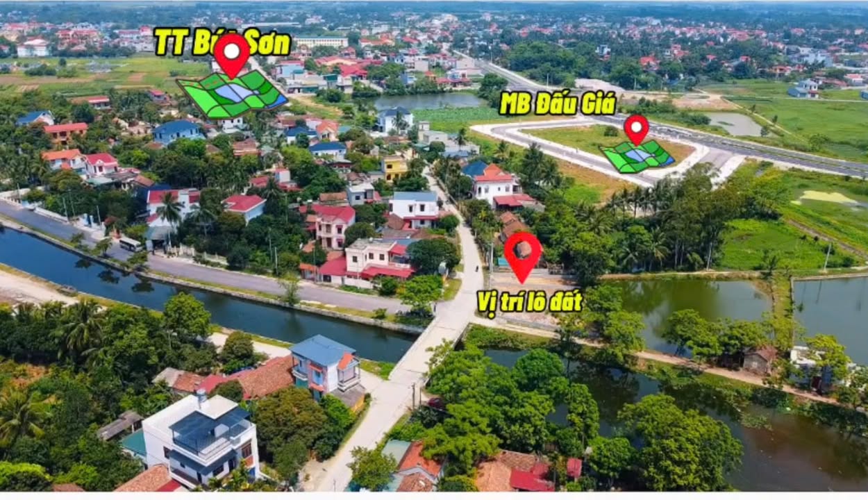 Đất nền Bút Sơn Hoằng Hóa 139,2m² giá 1.3 tỷ - View sông tuyệt đẹp!