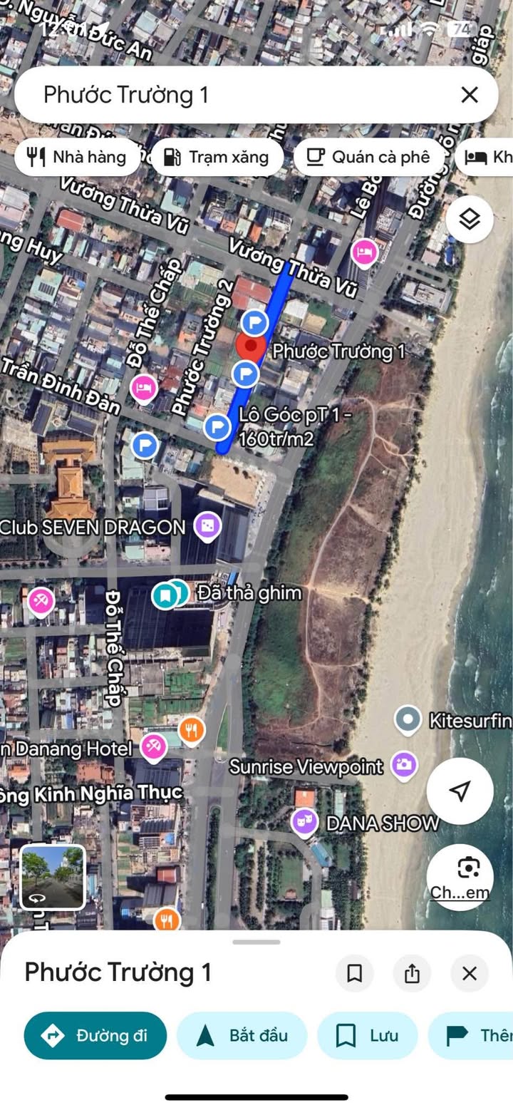 Cho thuê villa đường Phước Trường 1, Đà Nẵng 240m² - Cơ hội kinh doanh hấp dẫn!