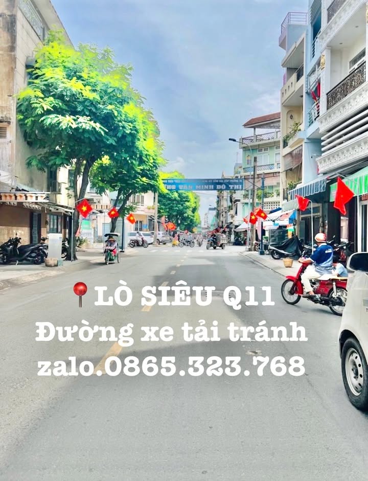 Nhà phố Lò Siêu, Quận 11, 54m² - Kinh doanh đắc địa, giá 12 tỷ!
