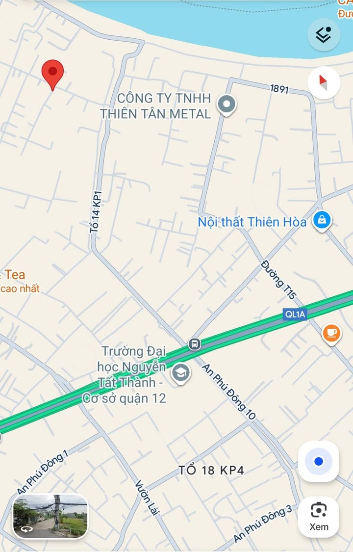 Đất nền An Phú Đông Quận 12 58m² giá 4.5 tỷ - Cơ hội đầu tư không thể bỏ lỡ!