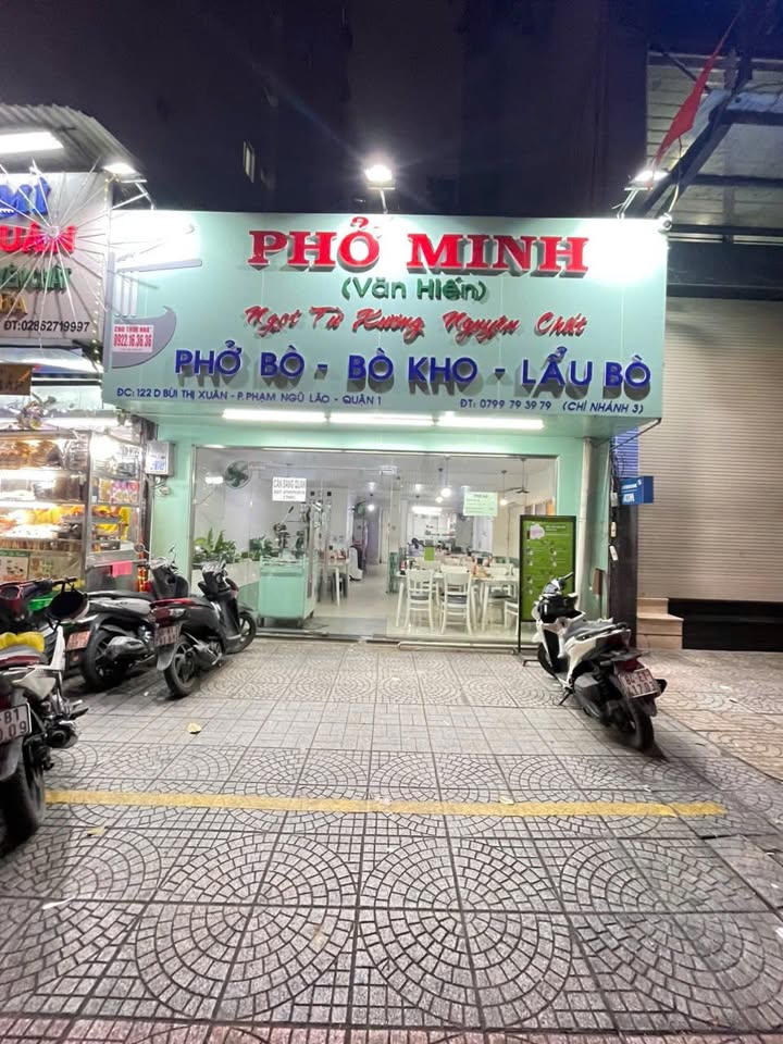 Nhà mặt tiền Bùi Thị Xuân, Quận 1, 150m² - Cho thuê giá tốt, vị trí đắc địa!