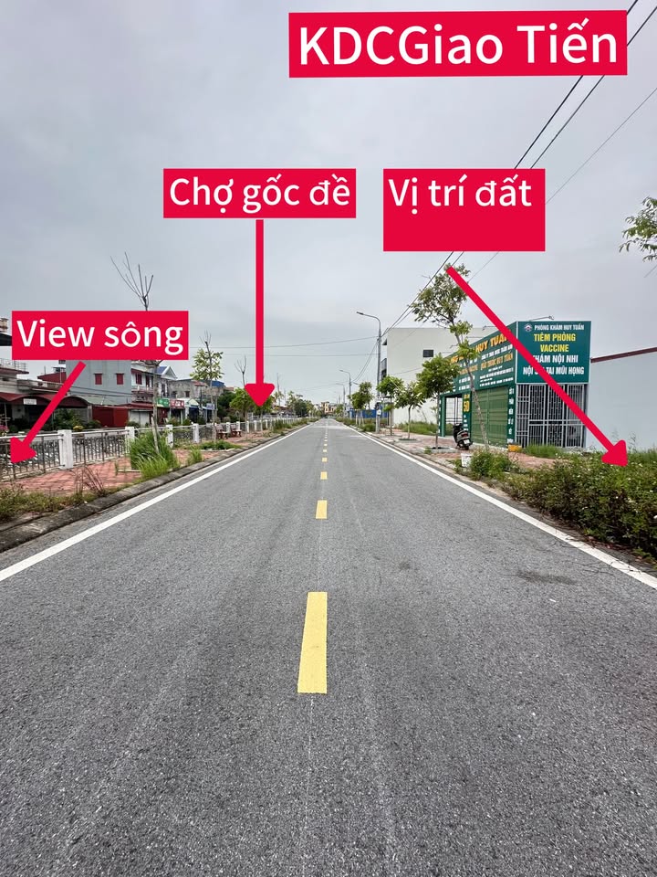 Đất nền KDC Giao Tiến 95m² giá chỉ 2 tỷ - Đầu tư sinh lời ngay!