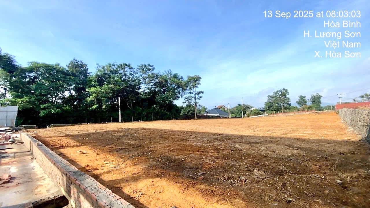 Đất nền Hòa Sơn, Lương Sơn 2815m² giá 7 tỷ - Mặt tiền đẹp xây dựng nhà xưởng!