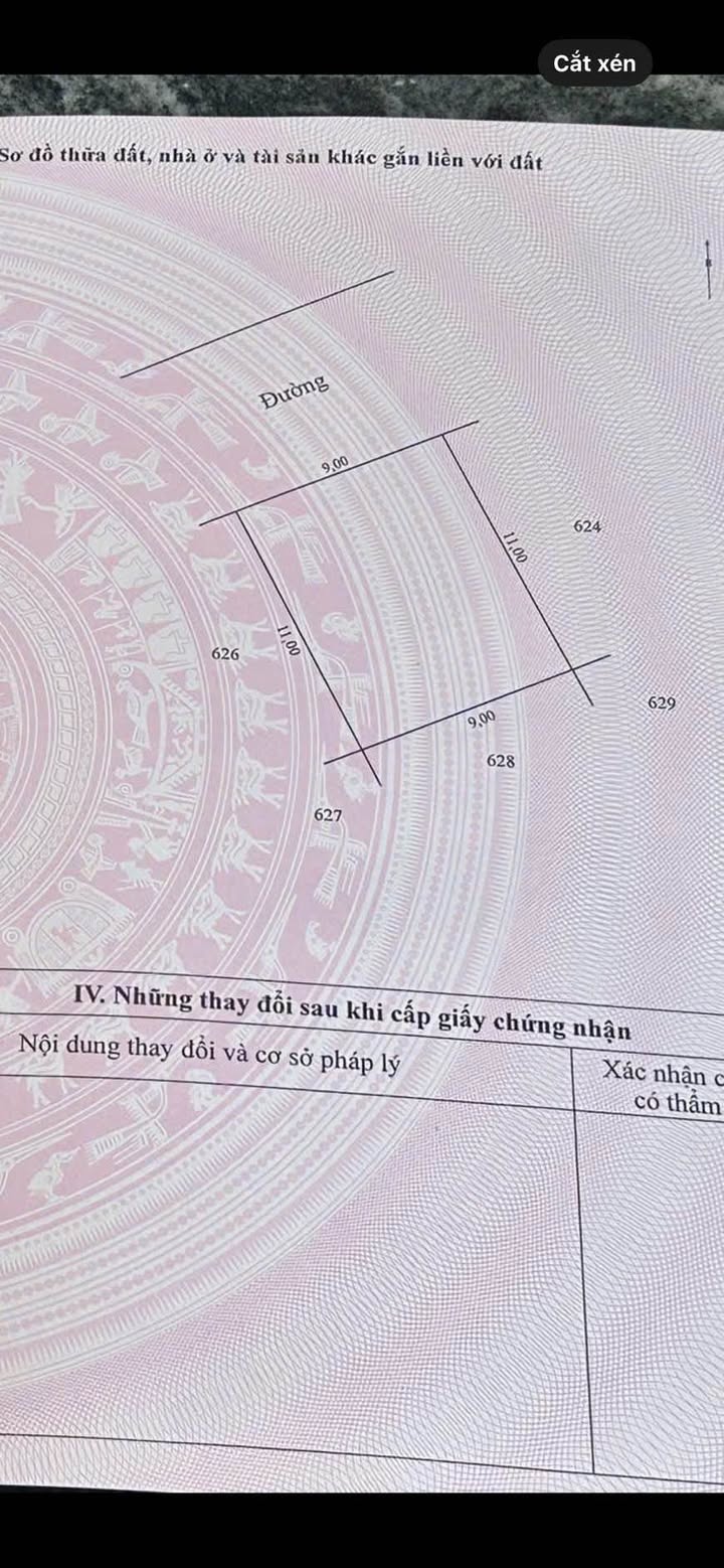 Đất nền Đông Tảo Khoái Châu 99m² giá đầu tư hấp dẫn - Mặt tiền 9m rộng rãi!