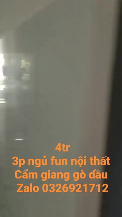 Nhà nguyên căn Cẩm Giang Gò Dầu 3 phòng ngủ - Nội thất đầy đủ, chỉ việc vào ở!