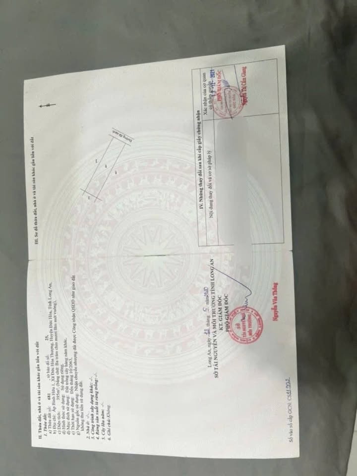 Đất vườn Đức Hòa 400m² giá 2.4 tỷ - Sổ hồng chính chủ, mặt tiền đường bê tông!