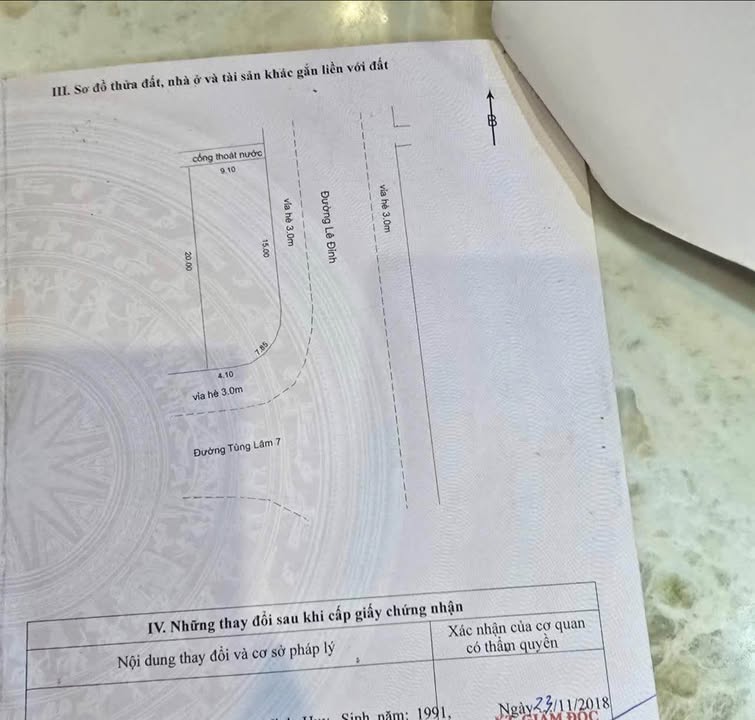 Đất lô góc 2 mặt tiền Lê Đỉnh, Hoà Xuân 177m² giá 8.8 tỷ - Cơ hội đầu tư hiếm có!