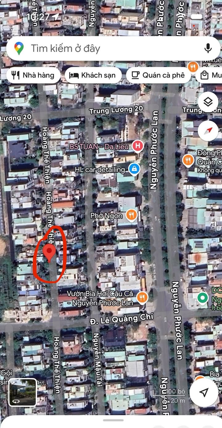 Đất nền đường Hoàng Thế Thiện, Hòa Xuân, Đà Nẵng - 120m² giá 7.5 tỷ - Sổ hồng chính chủ!