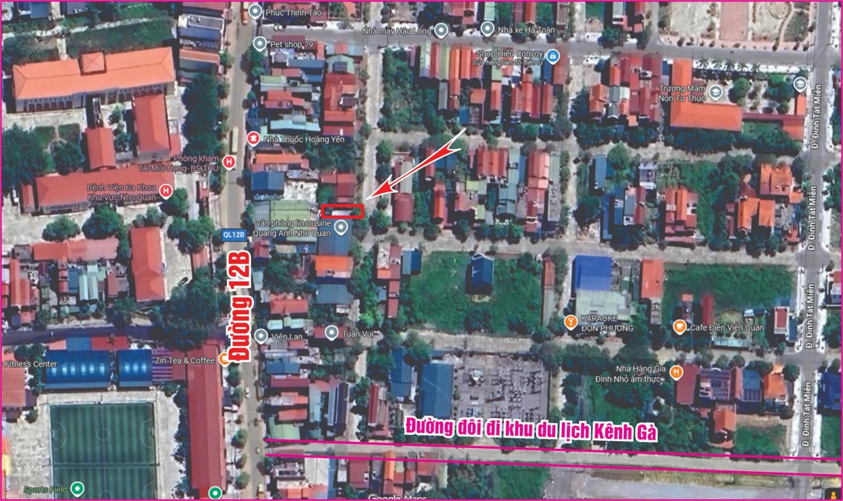 Đất Phố Tân Nhất Ninh Bình 80m² giá 1.9 tỷ - Vị trí trung tâm thuận lợi!