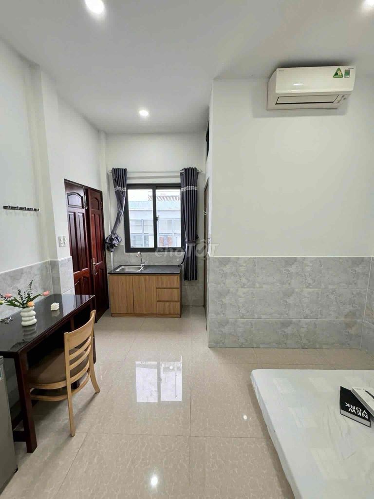 Căn hộ cho thuê Bàn Cờ Quận 3 25m² giá 5.3 triệu - Full nội thất, chỉ việc vào ở!
