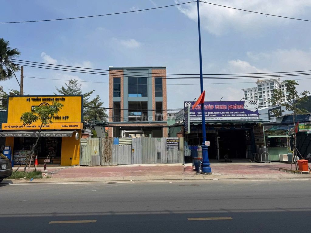 Cho thuê mặt tiền đường Võ Nguyên Giáp, Thảo Điền, 1200m² - Kinh doanh đa dạng, giá 190 triệu
